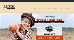 Desktop Screenshot of harvestmin.org